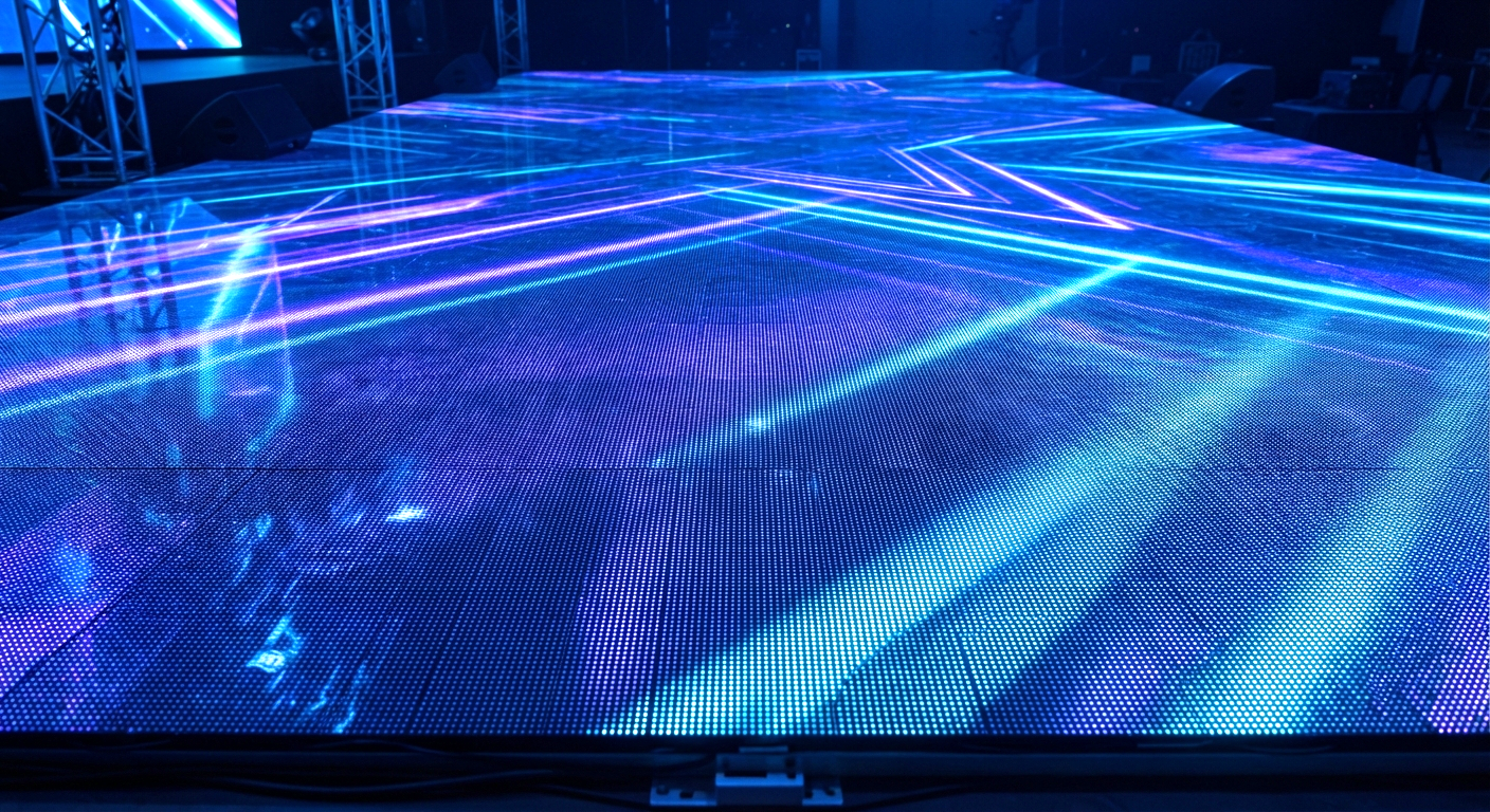 LED пол